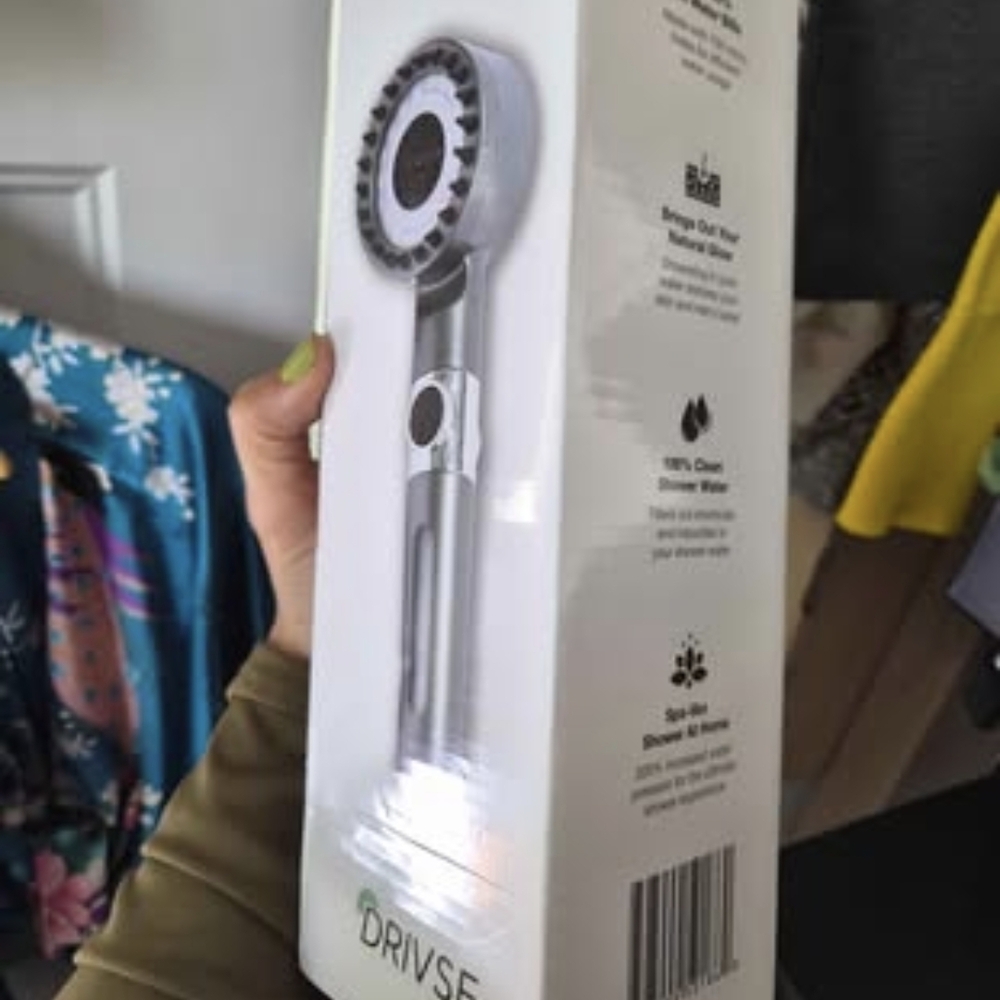 DRIVSE Handheld Shower Head - Chrome Finish